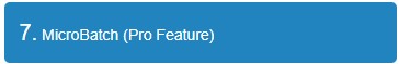 Screenshot of CloudResearch's MTurk Toolkit interface showing where to enable the MicroBatch feature during study setup to mitigate time of day bias