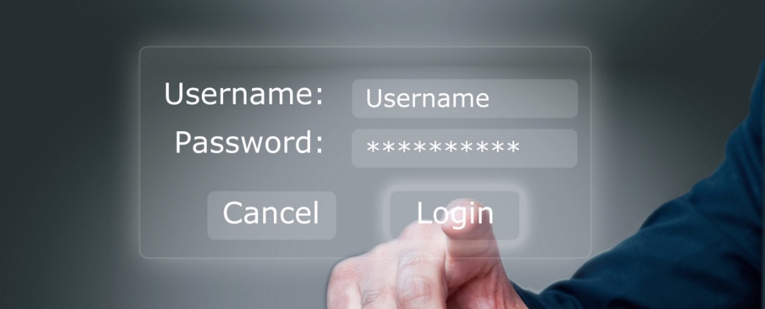 Security concept with lock and digital interface - illustrating AWS access key security best practices