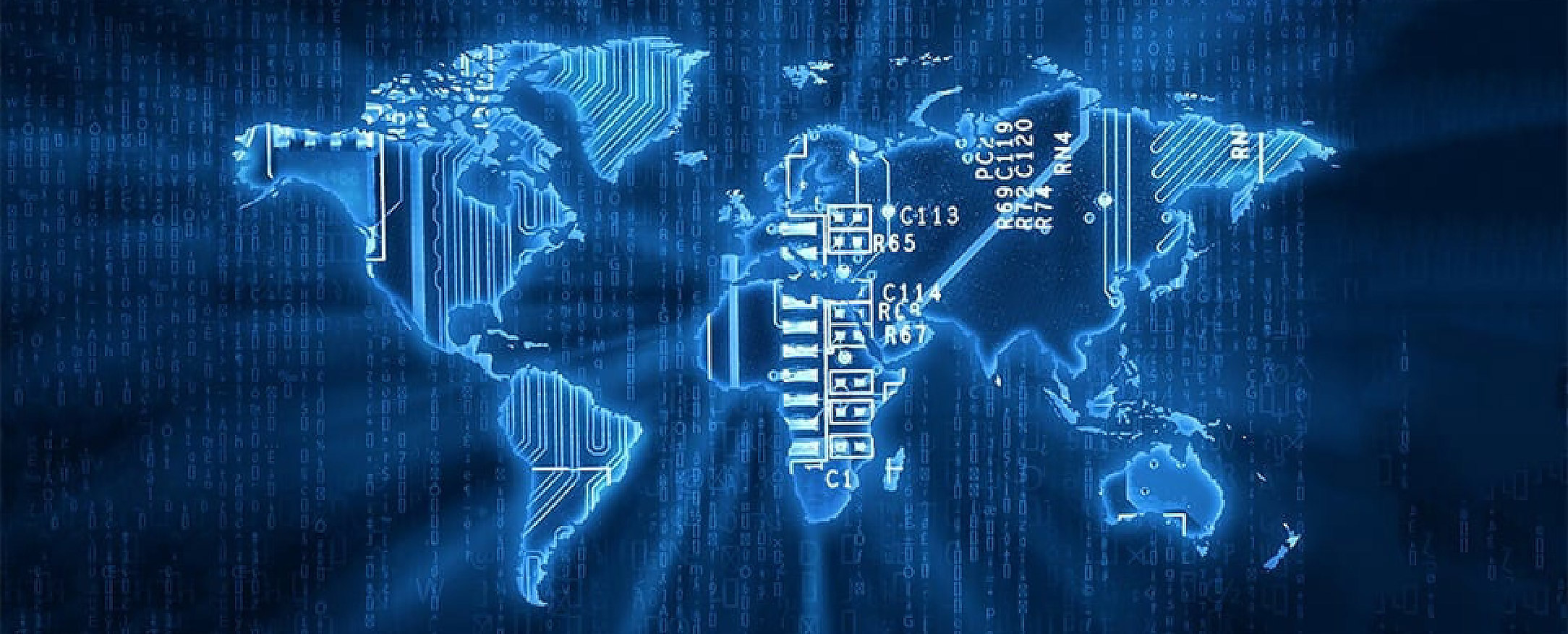 Global map with data points and technical drawings showing suspicious geolocations where MTurk workers might be using server farms to mask their true location