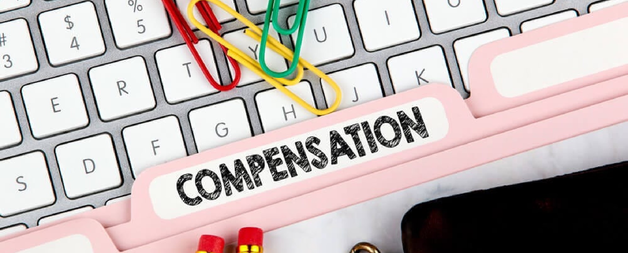 File folder labeled 'Compensation' representing the process of creating compensation HITs for Mechanical Turk workers