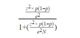 Statistical Significance Equation