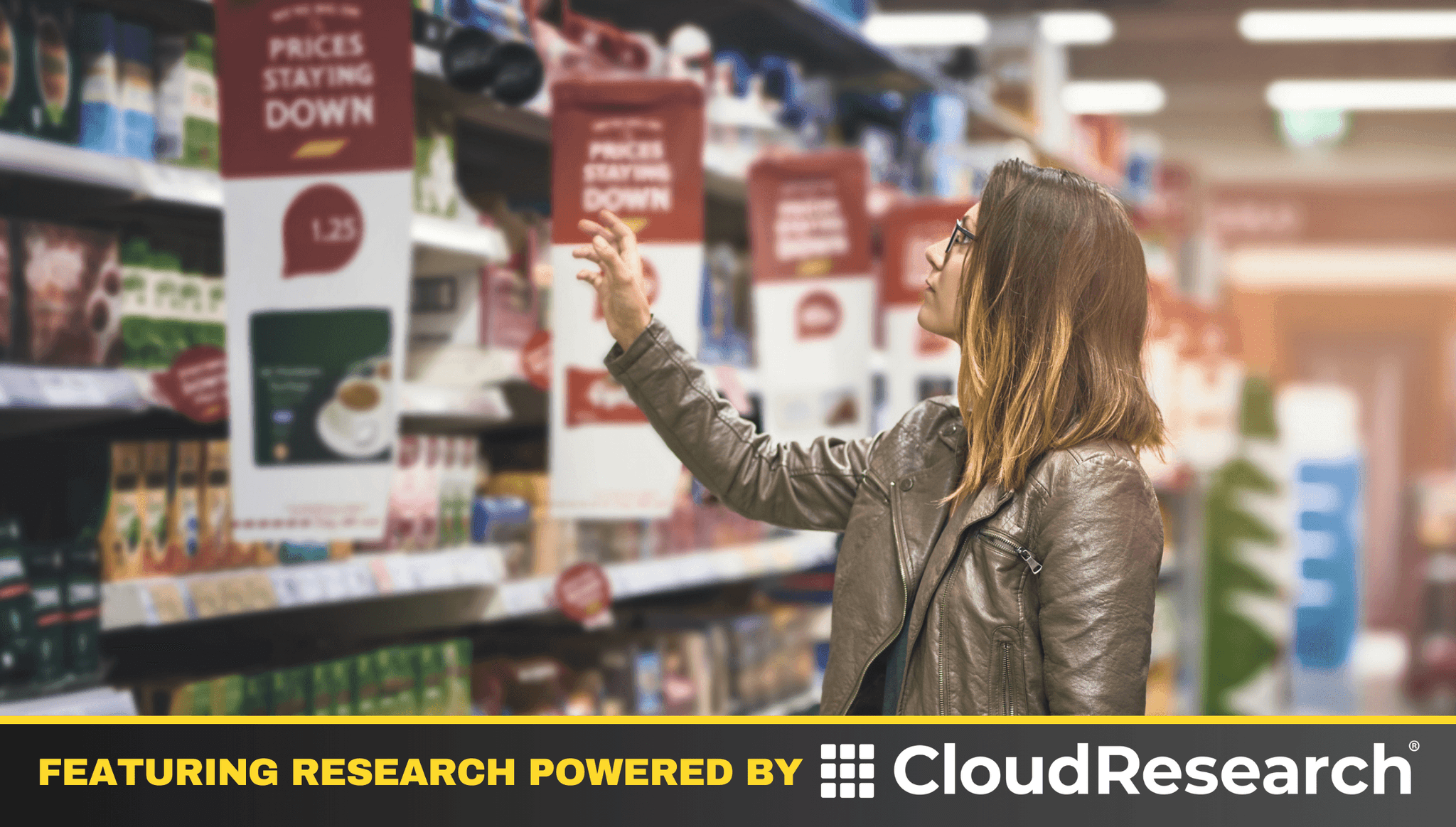 Marketing strategy illustration showing the SALE (Short-Asking with Long-Encouraging) concept with shopping carts and growth chart, representing how dual-time messaging can boost sales