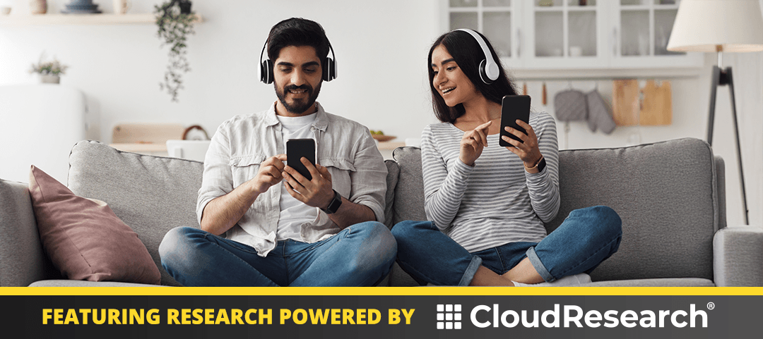 Conceptual illustration showing user behavior adaptation to influence algorithmic recommendations - research on how people strategically interact with music and content recommendation systems