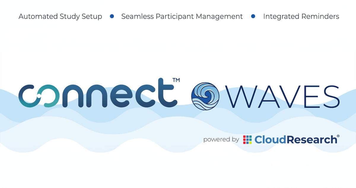 Introducing Waves: A Better Way to Conduct Longitudinal and Daily Diary Studies on Connect