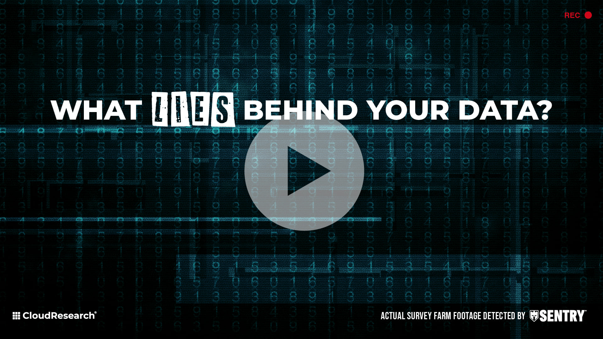 What Lies Behind Your Data documentary thumbnail - exposing online survey fraud