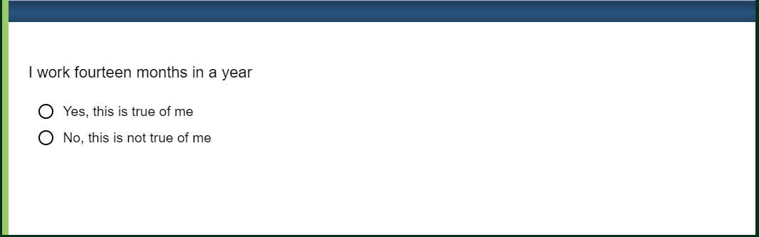 Example of a better attention check with clearer instruction: 'Please select strongly agree to show you are paying attention'