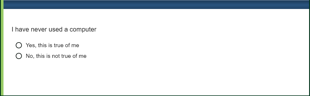 Example of a simple and clear attention check: 'It is important that you pay attention to this survey' with strongly agree as the best answer