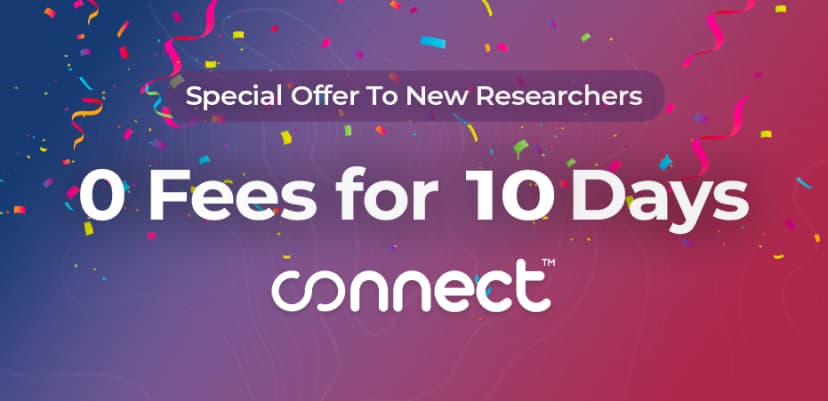 Special Offer for Researchers New to ConnectTM