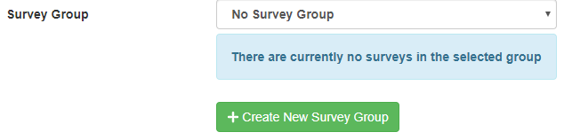 Screenshot of the Survey Group interface in CloudResearch showing options to create a new group or add the HIT to an existing group to prevent duplicate participants